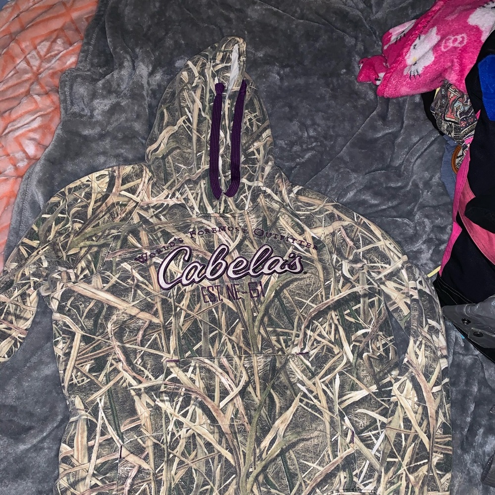 Camo cables hoodie
